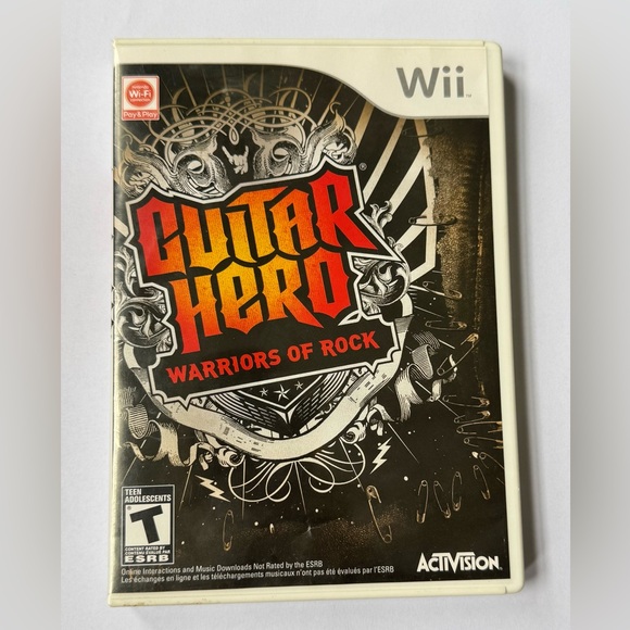 Guitar Hero Warriors Of Rock Nintendo Wii / Complete With Manual / 2010 - Picture 1 of 6